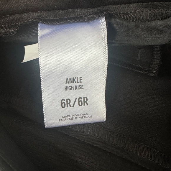 Womens Express Ankle High Rise Pants - Picture 4 of 5